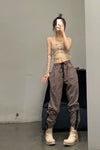 Boris Bidjan Saberi horsehide mid-calf boots German handmade WBOOT2 FMM20011-BAIHE white brown